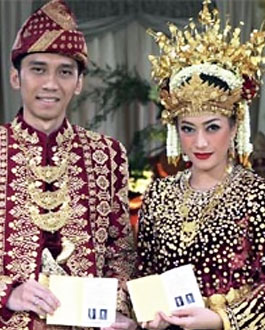 زواج ابن رئيس إندونيسيا بابنة وزير التنسيق الاقتصادي