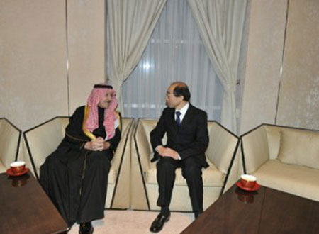أمير الرياض يحضر حفل سفارة اليابان