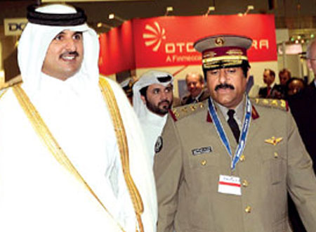 ولي عهد قطر يفتتح معرض ومؤتمر&laquo; ديمديكس 2012&raquo;