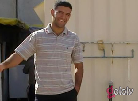 اطلاق سراح اللاعب الفلسطيني محمود السرسك 