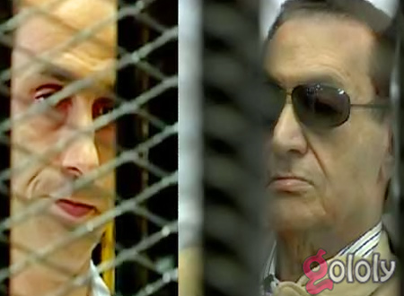 جمال مبارك مع والده في مستشفى السجن بـ&laquo;توصية&raquo;