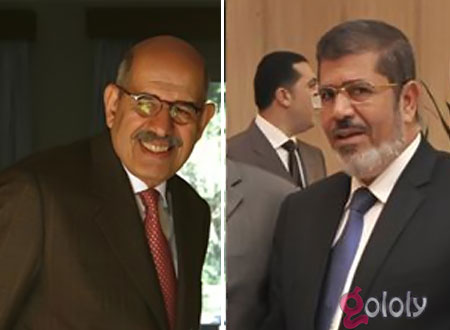 أيهما أفضل.. قُبلة محمد مرسي أم قُبلة البرادعي