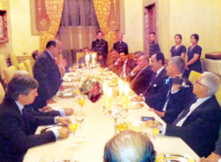 سفير المملكة في إيطاليا يقيم حفل عشاء 
