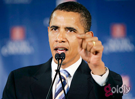 خلفية باراك أوباما الزرقاء تثير غيرة مبارك 