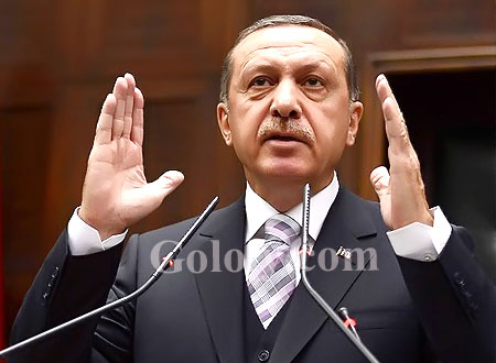 رجب طيب أردوغان: &laquo;رمز رابعة&raquo; وصل إلى العالمية.. ولن نقف على الحياد