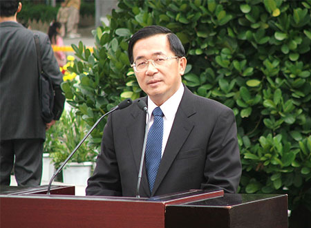 الرئيس التايواني السابق تشن شوي بيان يحاول الانتحار داخل الزنزانة  