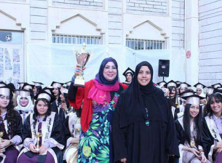 الجابر الأهلية احتفلت بمتفوقاتها 