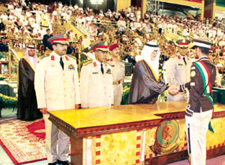 حفل تخريج كلية الملك عبد العزيز الحربية وهيئة الأركان 