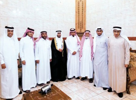 أفراح المالكي تجمع الأهل والأصدقاء