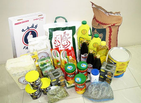 1100 سلة غذائية قدمتها جمعية البر في فرسان 