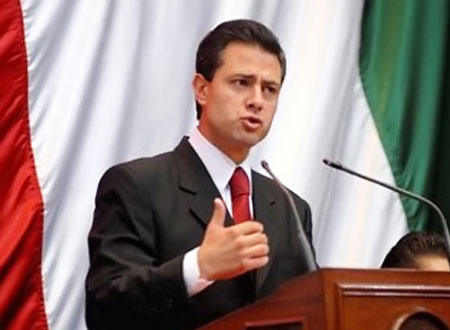 إصابة الرئيس المكسيكي أنريك بينا نييتو بورم حميد