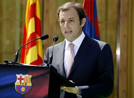 اتهام رئيس برشلونة ساندرو روسيل باختلاس 40 مليون يورو