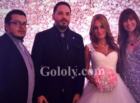 بالصور.. حفل زفاف رامي عياش بحضور جميلات لبنان 