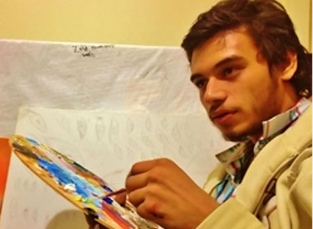 فلسطيني يدخل موسوعة جينيس لرسمه 72 ساعة متواصلة!