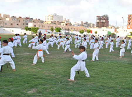 مهرجان رياضي في ختام الاحتفال بالعيد القومي بمطروح
