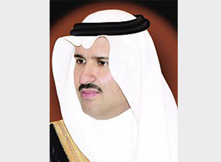 فيصل بن سلمان يعزي في وفاة الشيخ وصل الله المايقي