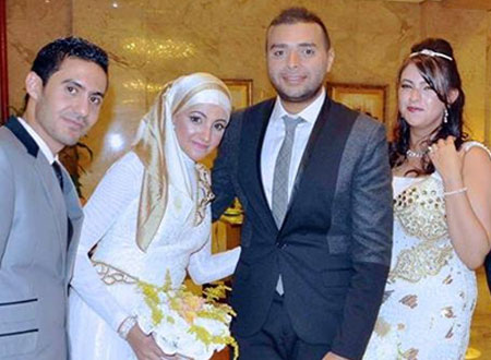 بالصور.. رامي صبري يحتفل بخطوبة شقيقته