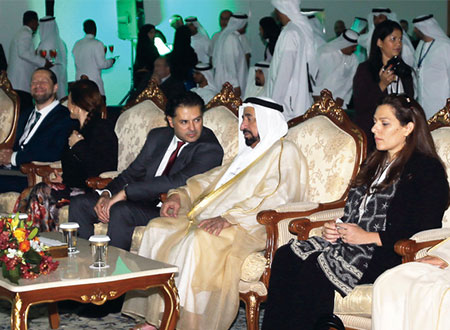 سلطان القاسمي يفتتح معرض ومؤتمر الشرق الأوسط الأخضر