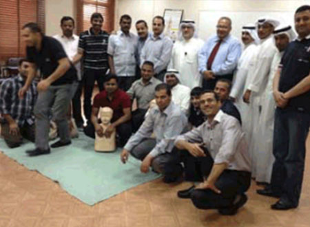 طفل المستقبل دشنت دورة الإسعافات الأولية لموظفيها 