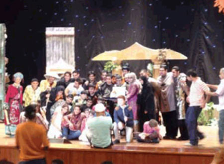 حرب النينجا بمركز الكويت للتوحد 