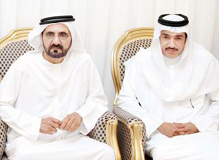 محمد بن راشد يُكرِّم الرعيل الأول في &laquo;الإمارات دبي الوطني&raquo;