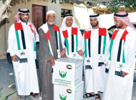 خيرية الشارقة تدشن مشروع قوافل الخير