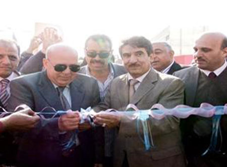 افتتاح ميدان صباح الأحمد في بورسعيد