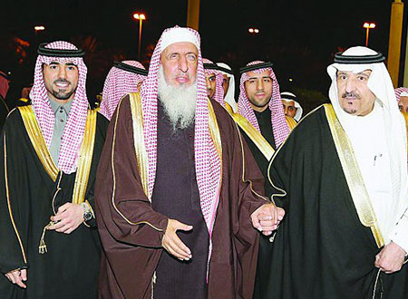 ناصر بن سلطان بن ناصر يحتفل بزواجه من كريمة تركي بن فهد
