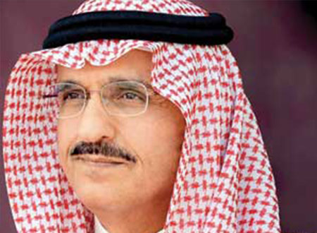 أمير الرياض يعزي رئيس واس في وفاة والده