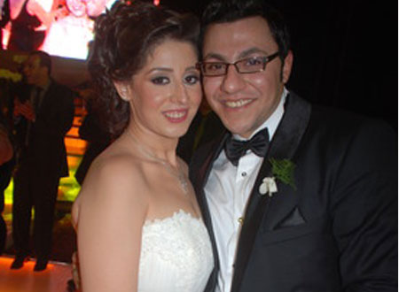 حفل زفاف طارق فنتز و دونا بشاي