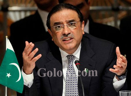 الرئيس الباكستاني آصف علي زرداري يتوجه إلى دبي لمصالحة ابنه