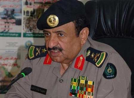 الفريق التويجري ينقل تعازي وزير الداخلية لأسرة الحربي