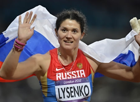 الروسية ليسينكو تفوز بالمركز الأول في بطولة رمي المطرقة 