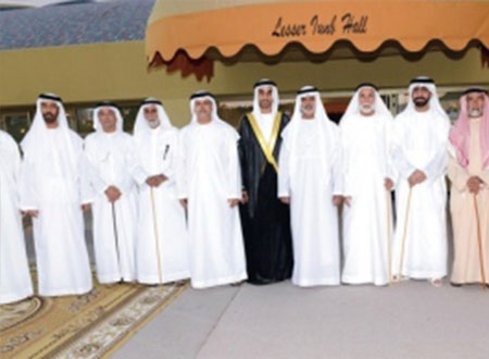 نهيان بن مبارك يحضر أفراح الظاهري في أبوظبي