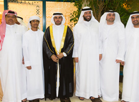 أفراح الهاملي وبن حويرب في دبي