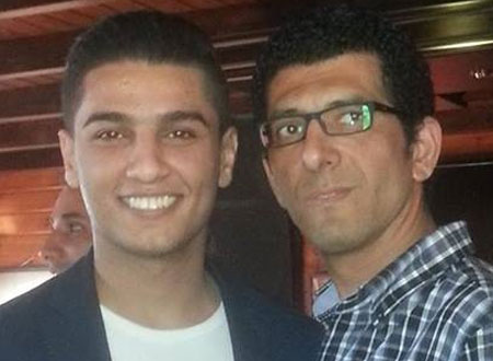 محمد عساف يزور أطفال ذوي الاحتياجات الخاصة ويلتقي بأصغر معجبة.. صور