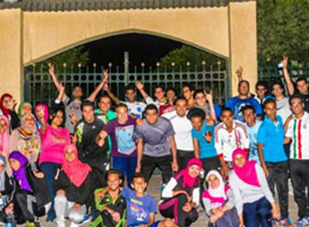 &laquo;Nasr City Runners&raquo; يحتفل بيوم الأرض بممارسة الجرى