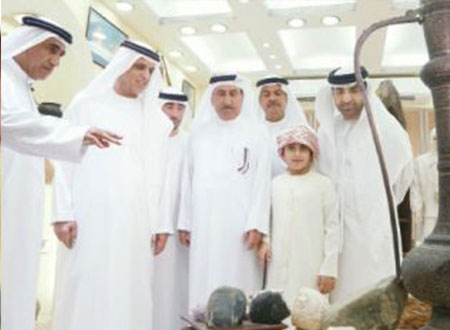 حاكم رأس الخيمة يفتتح متحف الشيخ صقر بن محمد القاسمي