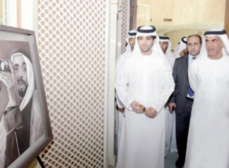 هزاع بن طحنون يفتتح متحف قصر الشيخ زايد في العين