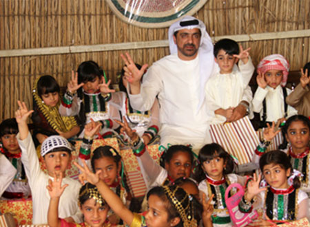 حفل تراثي في مؤسسة دبي لخدمات الإسعاف