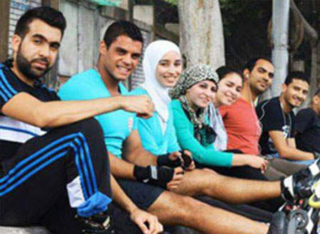 &laquo;CAIRO SKATERS&raquo; يقيم فعاليته الرابعة فى مصر الجديدة 