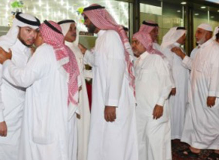 آل براشي يتلقون التعازي في فقيدهم جميل 