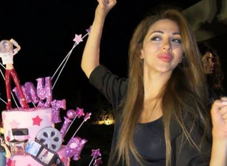 شاهد هدية والد ميريام فارس في عيد ميلادها