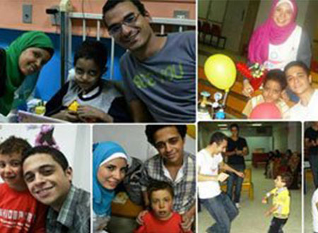 &laquo;ابتسامة&raquo; تنظم حملة توعية لأطفال مستشفى أبو الريش اليابانى 