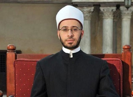أسامة الأزهري يحضر حفل إطلاق ألبوم «طيب قوي» لمصطفى عاطف.. صور
