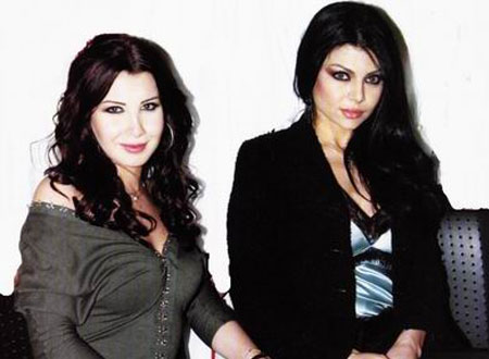 هيفاء وهبي تهنئ نانسي عجرم.. شاهد