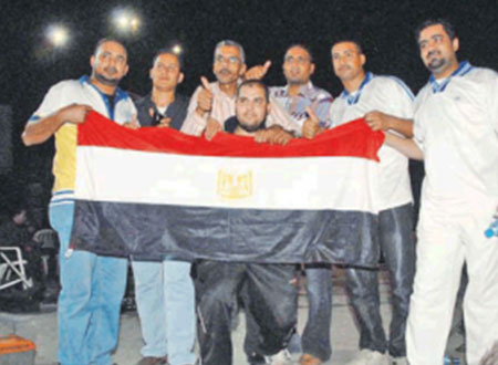 الجالية المصرية احتفلت بالذكرى الـ 32 لتحرير سيناء 