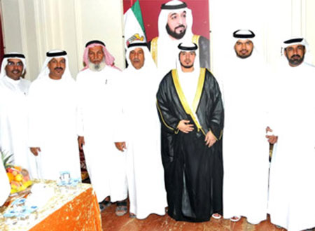 أفراح المصعبي والمنهالي في أبوظبي