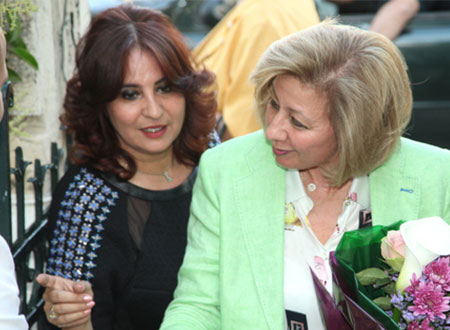 معرض تشكيلي في وادي فينان