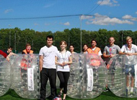 &laquo;Mosaic Club&raquo; ينظم مباراة لكرة الفقاعات فى الشيراتون